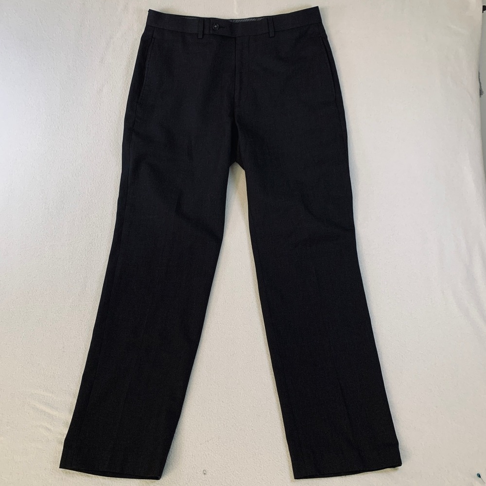 Lauren Ralph Lauren Mens Dress Pants 33x31 Black‎ Career Office